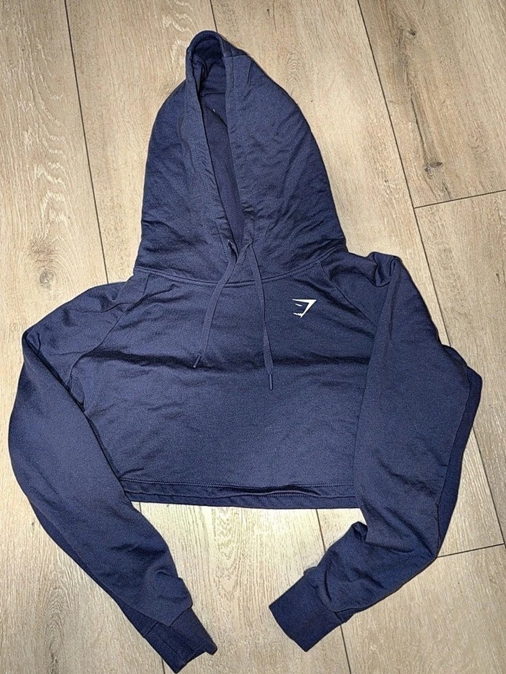Gymshark Training Cropped Hoodie Blue/purple
